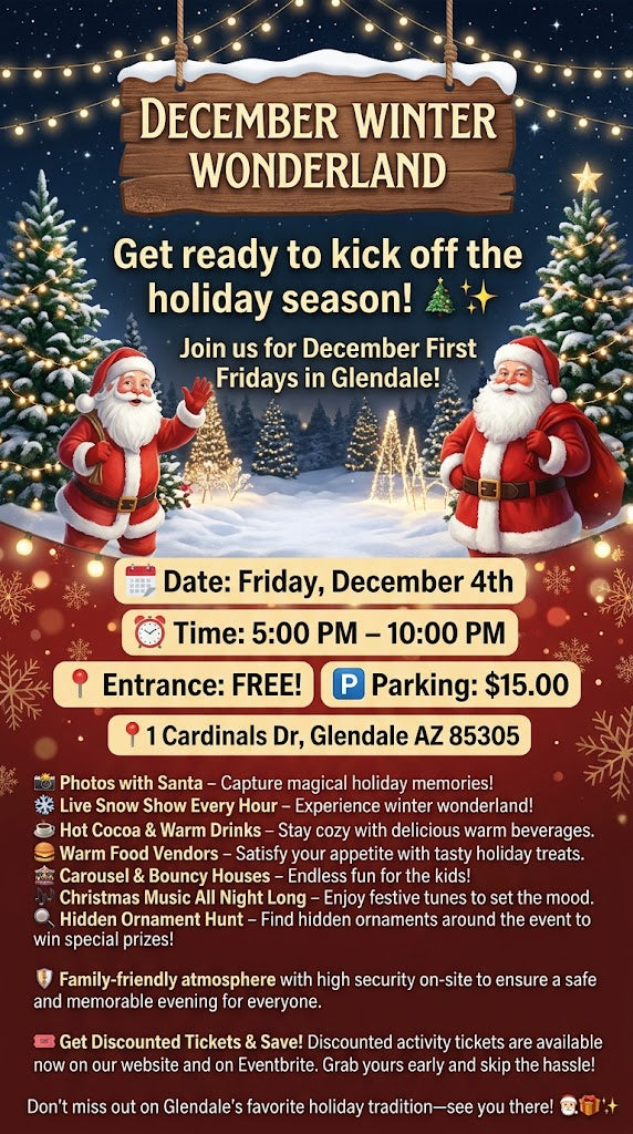 FIRST FRIDAY GLENDALE DECEMBER